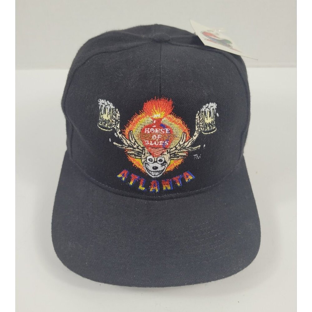 Atlanta GA HOUSE OF BLUES Buckhead Snapback Hat Rare with Tag New Old Stock HTF